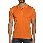Ben Men's Knit Polo // Orange (L)