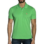 Juan Men's Knit Polo // Green (L)