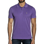 Will Men's Knit Polo // Purple (2XL)