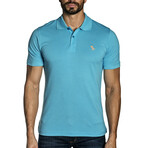 Alfred Short Sleeve Polo // Turquoise (M)