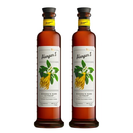 Hangar 1 Buddhas Hand Citron Vodka // Set of 2 // 1L Each