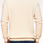 Officina Artistica No. 961 // Cancún Knitted Sweater // Beige (L)