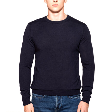 Officina Artistica No. 961 // Berlin Cashmere + Wool Sweater // Blue (XS)