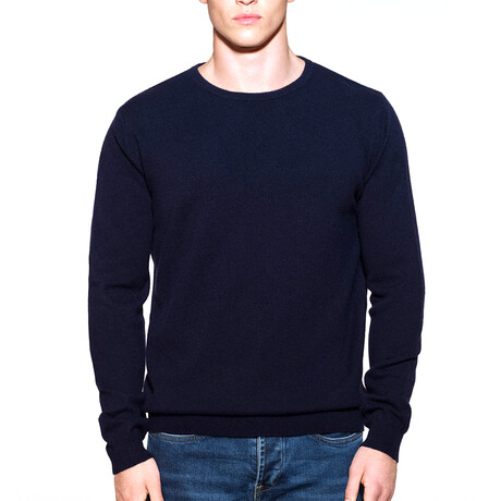 Officina Artistica No. 961 // Johor Bahuru Knitted Sweater // Blue (XS)