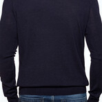 Officina Artistica No. 961 // Berlin Cashmere + Wool Sweater // Blue (XL)