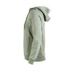 Cresta // Full Zip Hooded Sweatshirt // Khaki (XS)