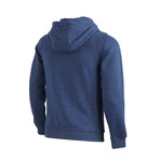 Cresta // Full Zip Hooded Sweatshirt // Navy (XS)