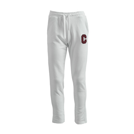 Cresta // College Sweatpants // White (S)