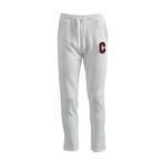 Cresta // College Sweatpants // White (L)