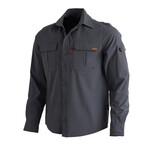 Outdoor Shirt With Pockets // Anthracite (L)