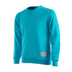 Cresta // Crewneck Basic Sweatshirt // Turquoise (M)