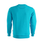 Cresta // Crewneck Basic Sweatshirt // Turquoise (S)