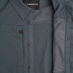 Cresta // Outdoor Shirt // Anthracite (2X-Large)