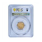 1928 $2.50 Indian Head Gold Piece // PCGS Certified MS64+ // Wood Presentation Box