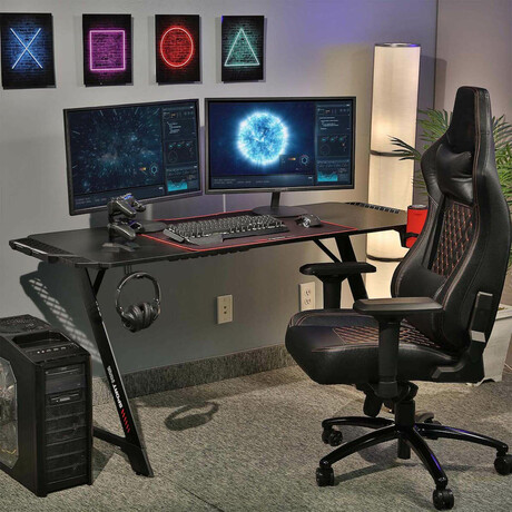 Aggro 55" LED Gaming Desk