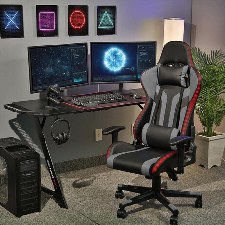 Avatar LED Gaming Chair // Gray