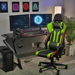 Avatar LED Gaming Chair // Green