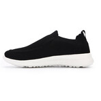 Prime Slip-On Fabric Sneakers // Black (Size 7)