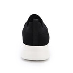 Prime Slip-On Fabric Sneakers // Black (Size 7)