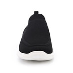 Prime Slip-On Fabric Sneakers // Black (Size 7)