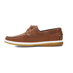 Sail Lace-Up Boat Shoes // Brown (7 M)