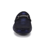 Driving Loafer Shoes // Navy (7 M)