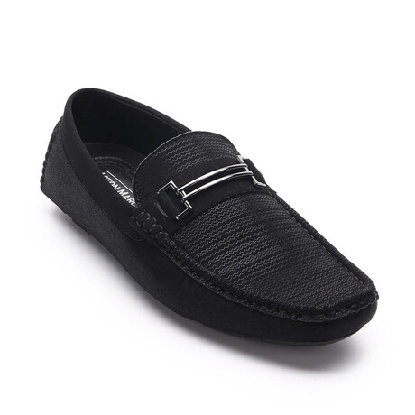 Driving Loafer Shoes // Black (12 M)