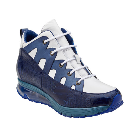 Kevin Shoes // White + Blue (US: 7)