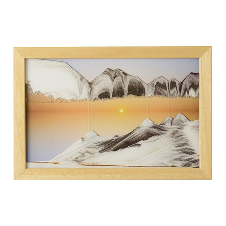 Sunset // Beechwood Frame (Medium Movie)