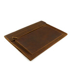 Leather Laptop Sleeve V1 // 15" // Dark Brown