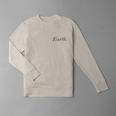 Earth Pullover // Washed Bone (XS)
