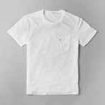 X Pocket T-Shirt // White (S)