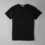 X Pocket T-Shirt // Black (S)