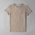 X Pocket T-Shirt // Oak (S)