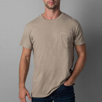 X Pocket T-Shirt // Oak (S)