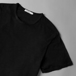 Slub T-Shirt // Black (XS)