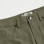 Passage Pant // Olive (30"W x 31"L)