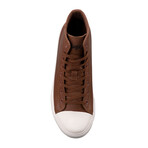 Stagger Hi Lx Sneaker // Chestnut + Whisper White (US: 8)