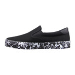 Clipper Splash Sneaker // Black + White (US: 11)