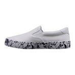 Clipper Splash Sneaker // White + Black (US: 11)