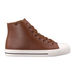 Stagger Hi Lx Sneaker // Chestnut + Whisper White (US: 8)