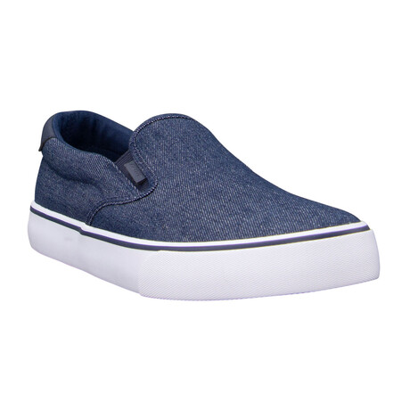 Clipper Denim Sneaker // Navy + White (US: 7)