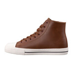 Stagger Hi Lx Sneaker // Chestnut + Whisper White (US: 8)