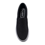 Clipper Denim Sneaker // Charcoal + White (US: 11)