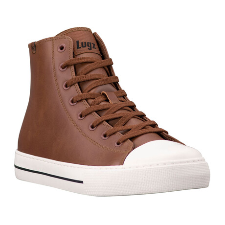 Stagger Hi Lx Sneaker // Chestnut + Whisper White (US: 7)