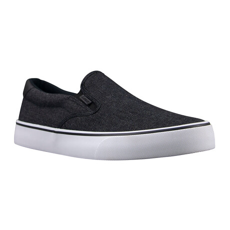 Clipper Denim Sneaker // Charcoal + White (US: 7)