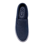 Clipper Denim Sneaker // Navy + White (US: 10.5)
