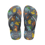 Top Pokémon Sandal // New Graphite (Men's US Size 7/8)
