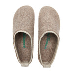 Adler House Slipper // Brown + Beige (Euro: 41)