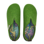 Misty House Slipper // Green (Euro: 45)